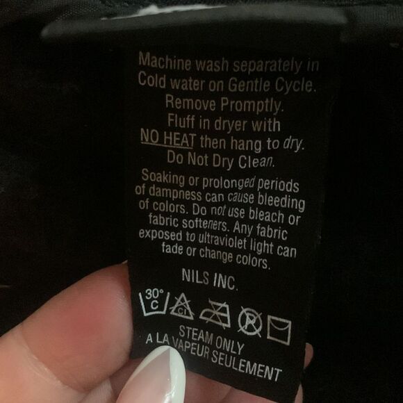 NILS Jan Women's black Ski pants 10 - Picture 12 of 12